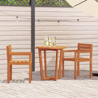 Tuinstoelen 2 st 50x53x80 cm massief acaciahout