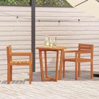 Tuinstoelen 2 st 50x53x80 cm massief acaciahout