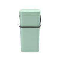 Brabantia Sort & Go afvalemmer 16 liter - Jade Green