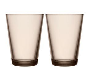 Iittala Longdrinkglazen Kartio - Linnen - 400 ml - 2 stuks