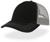 Atlantis AT426 Rapper Canvas Cap Recycled - Black/Grey - One Size