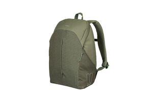 Basil b-safe commuter nordlicht - moderne fietsrugzak voor elektrische fietsen - 18l - groen - unisex - met led-verlichting