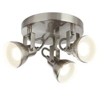 Searchlight RVS opbouwspotFocus 3-lichts - 1543SS