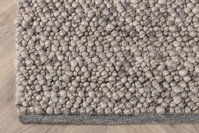 Nohr Vloerkleed 'Ilia' Wol, 250 x 350cm, kleur Lichtgrijs