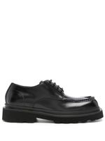 Dolce & Gabbana square-toe leather derby shoes - Noir - thumbnail