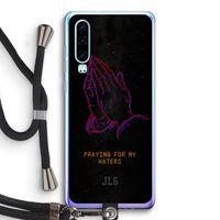 Praying For My Haters: Huawei P30 Transparant Hoesje met koord