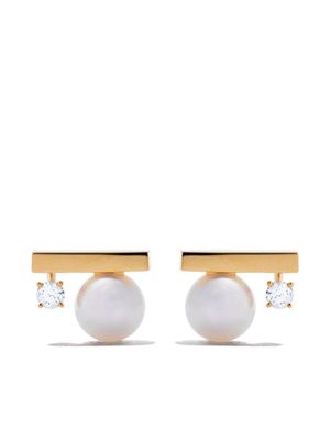 TASAKI boucles d'oreilles à ornements
