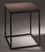 Bette Lux Shape douchetabouret / kruk, wit-eiken natuur - thumbnail