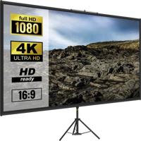 VEVOR Beamer Scherm Projectiescherm 16:9 4K Hd Projectorscherm 200-250 cm Instelbaar Projector Screen Gemaakt van Polyester en Aluminiumlegering voor