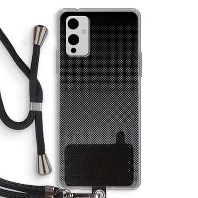 Musketon Halftone: OnePlus 9 Transparant Hoesje met koord