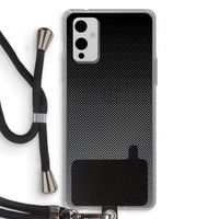 Musketon Halftone: OnePlus 9 Transparant Hoesje met koord