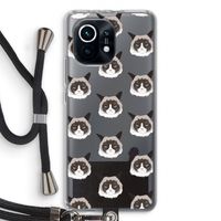 It's a Purrr Case: Xiaomi Mi 11 Transparant Hoesje met koord