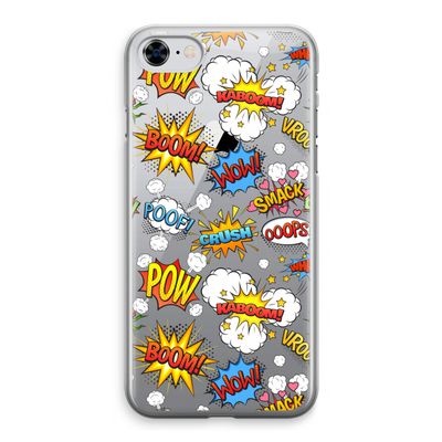 Pow Smack: iPhone 8 Transparant Hoesje