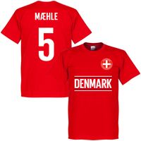 Denemarken Maehle 5 Team T-Shirt