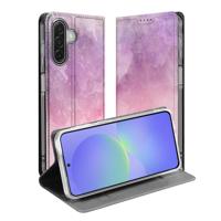 Book Case Samsung Galaxy A17 Pink Purple Paint