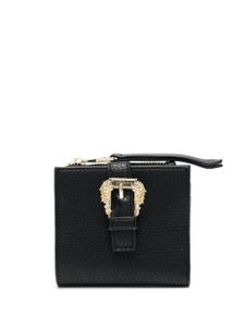 Versace Jeans Couture portefeuille à boucle logo - Noir