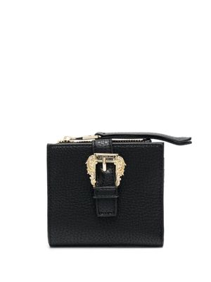 Versace Jeans Couture portefeuille à boucle logo - Noir