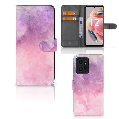 Hoesje Xiaomi Redmi Note 12 4G Pink Purple Paint