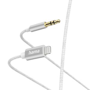 Hama Audiokabel Lightning - 3,5mm jack 1m Mini jack kabel Wit
