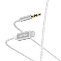 Hama Audiokabel Lightning - 3,5mm jack 1m Mini jack kabel Wit - thumbnail