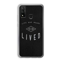 To be lived: Huawei P Smart (2020) Transparant Hoesje