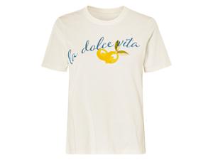 esmara Dames T-shirt (Wit, L (44/46))