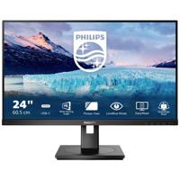 Philips Monitore 243S1/00 LED-monitor Energielabel D (A - G) 60.5 cm (23.8 inch) 16:9 4 ms HDMI, DisplayPort, USB-C IPS LCD - thumbnail