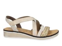 Rieker V3663 90 hellgold beig Beige maat 36