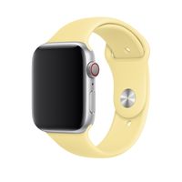 Apple origineel Sport Band Apple Watch 42mm / 44mm / 45mm / 49mm Lemon Cream - MWUX2ZM/A - thumbnail