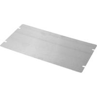 Hammond Electronics 1434-955 Bodemplaat (l x b x h) 241 x 127 x 1 mm Aluminium Natuur 1 stuk(s) - thumbnail