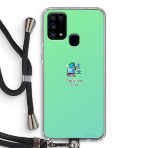 Win98: Samsung Galaxy M31 Transparant Hoesje met koord