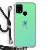 Win98: Samsung Galaxy M31 Transparant Hoesje met koord