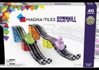Magna-Tiles Downhill Duo 40-delige magnetische constructieset, het originele merk voor magnetisch speelgoed
