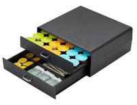 Koffiecapsulehouder brasq cd300 zwart