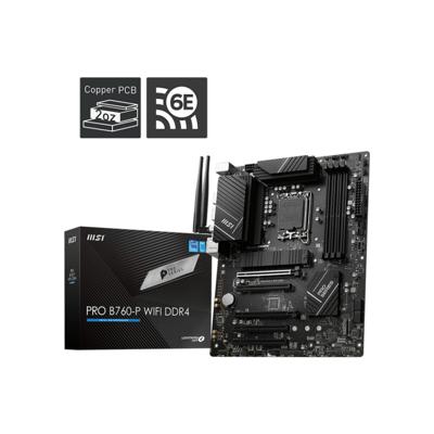 Moederbord MSI PRO B760-P WIFI DDR4 LGA 1700