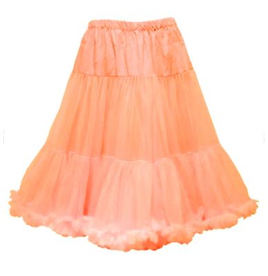 Petticoat Soft Model 835 Peach-27 inch (68,5 cm)/ 25 inch (63,5 cm) Petticoat Soft Model 835 Peach-27 inch (68,5 cm)/ 25 inch (63,5 cm)