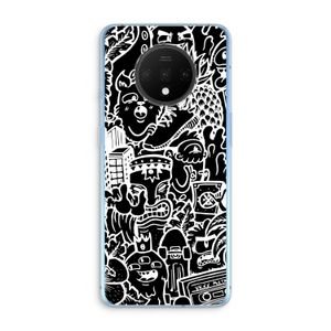 Vexx Black Mixtape: OnePlus 7T Transparant Hoesje