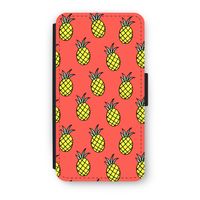 Ananas: iPhone X Flip Hoesje