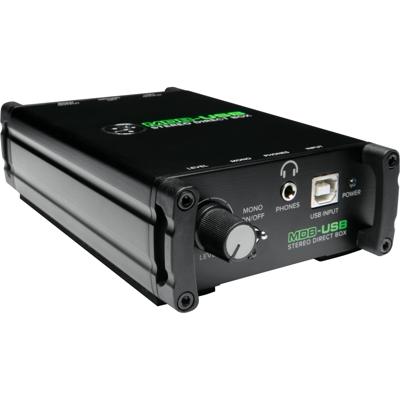 MACKIE MDB-USB passieve stereo DI box