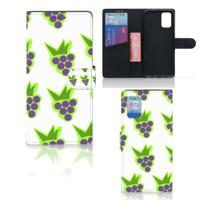 Samsung Galaxy A02s | M02s | Book Cover | Druiven