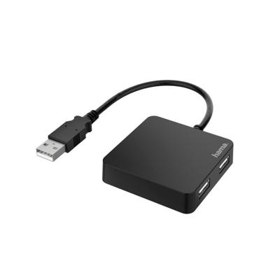 Hama usb-hub 4-poorts usb 2.0 480 mbit/s