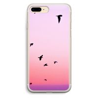 Fly away: iPhone 7 Plus Transparant Hoesje