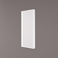 Badkamerspiegel metalen frame SPV9200WLI | 35x80 cm | Rechthoekig | Wit mat