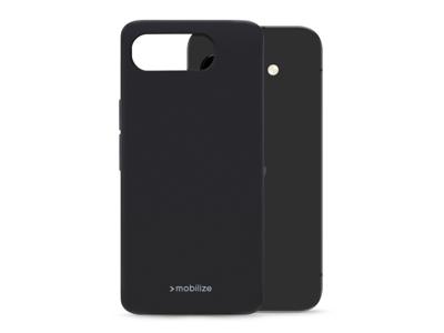 Mobilize Mobilize Rubber Gelly Case Google Pixel 9a Matt Black