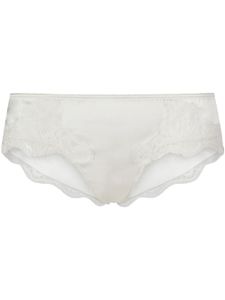 Dolce & Gabbana culotte à fleurs en dentelle - Blanc