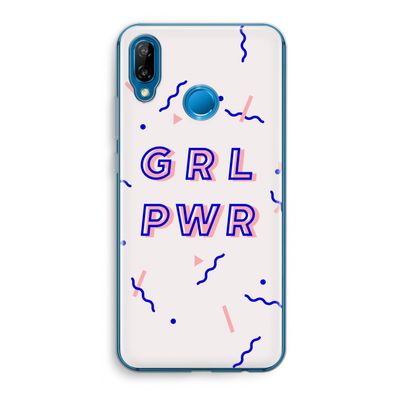 GRL PWR: Huawei P20 Lite Transparant Hoesje