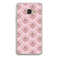 Chicks before dicks: Samsung Galaxy A3 (2016) Transparant Hoesje