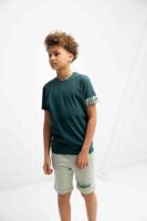 Malelions Captain 2.0 Zomersetje Kids Donkergroen/Mint - Maat 128 - Kleur: MintGroen | Soccerfanshop