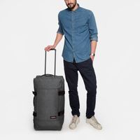 Eastpak Tranverz M Trolley Zwart, Grijs 78 l Polyester - thumbnail