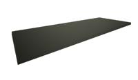 Wiesbaden Marmaris topblad 120x46x2.5 cm mdf zwart mat